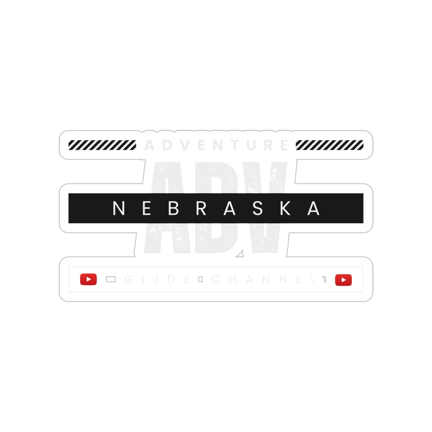 ADV NEBRASKA STICKER