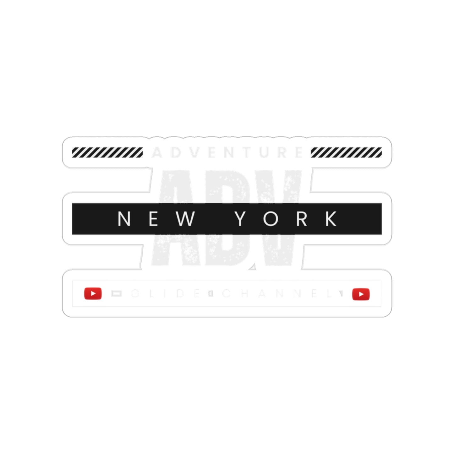 ADV NEW YORK STICKER