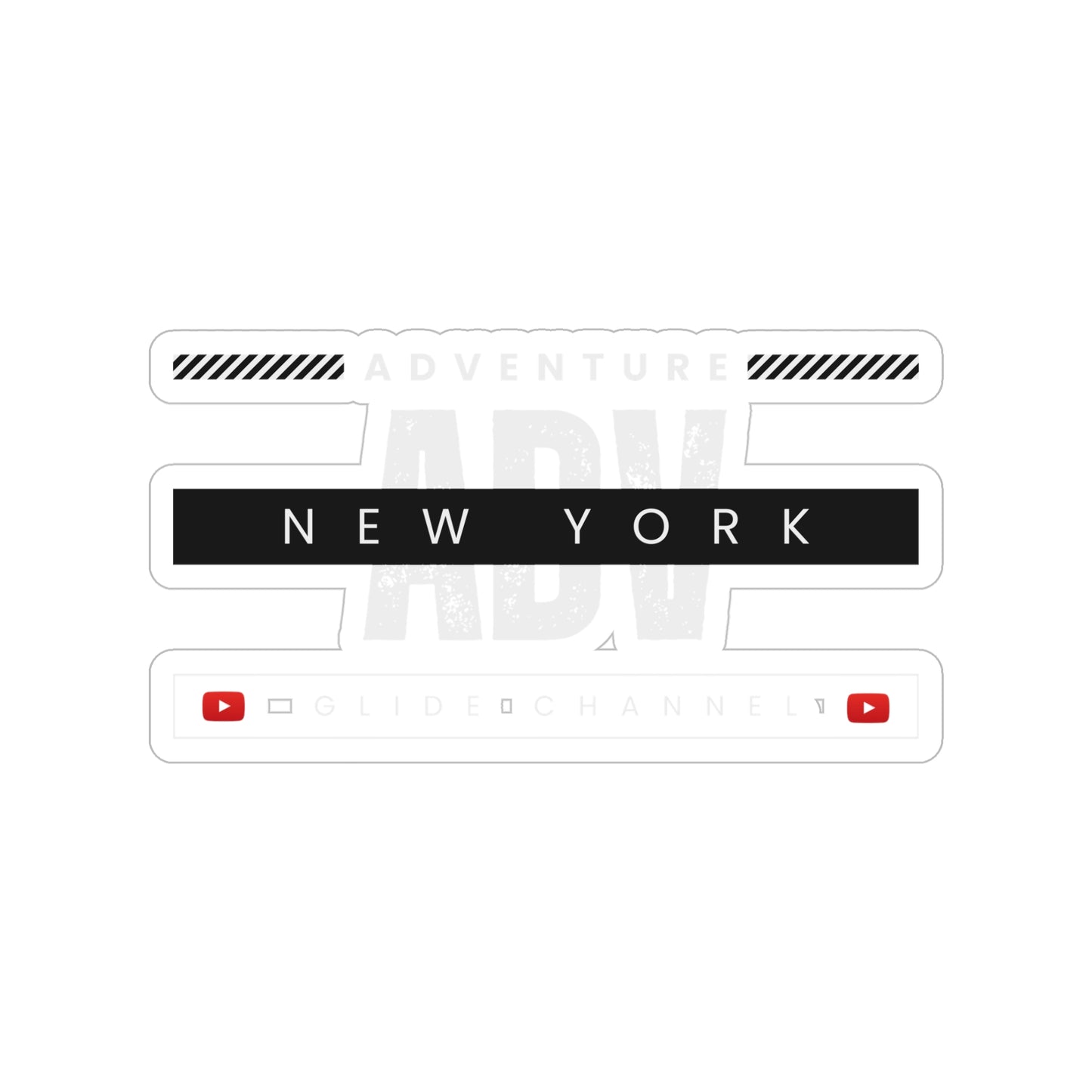 ADV NEW YORK STICKER