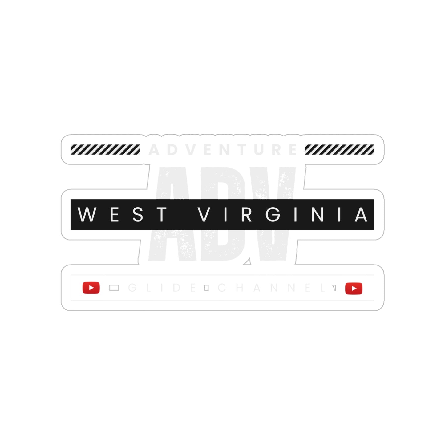 ADV WEST VIRGINIA STICKER