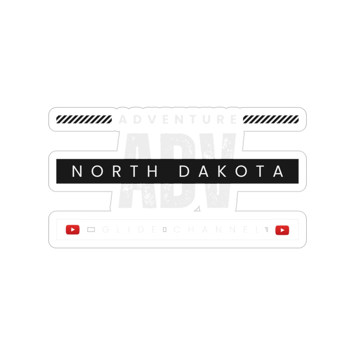 ADV NORTH DAKOTA STICKER