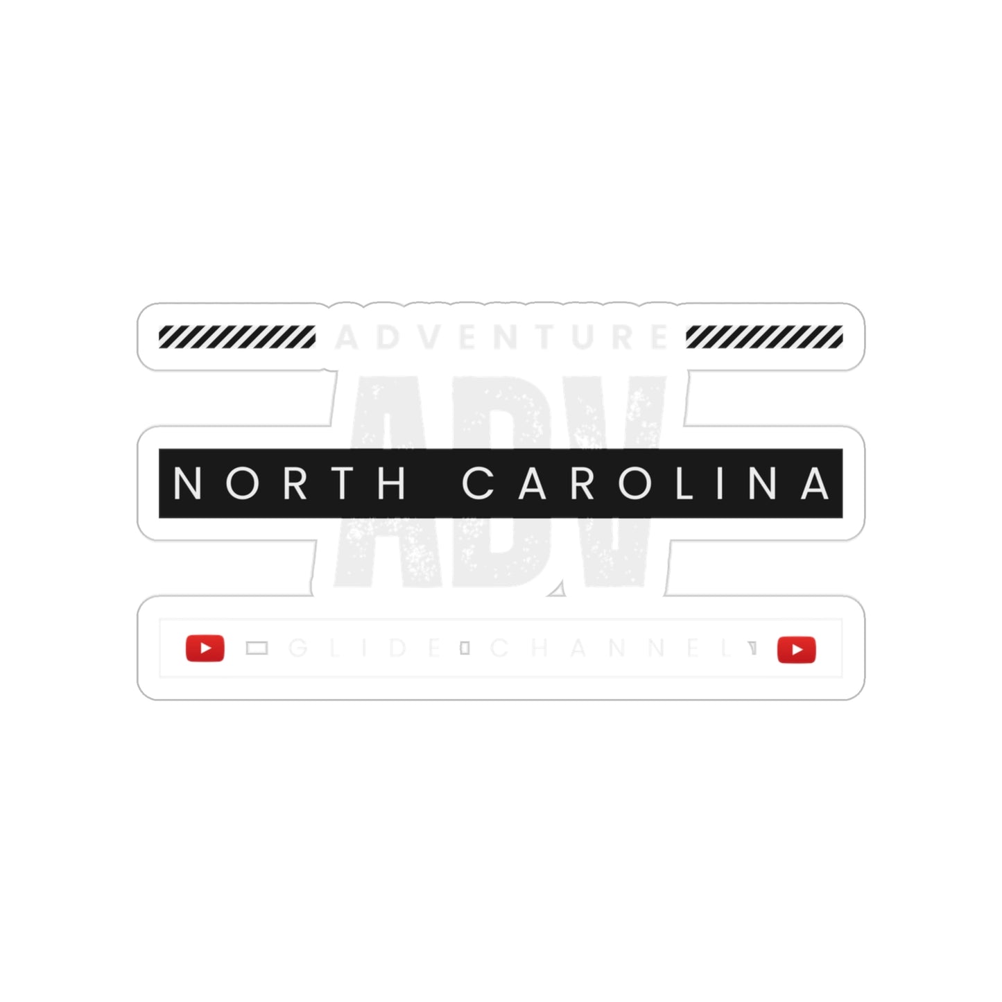 ADV NORTH CAROLINA STICKER