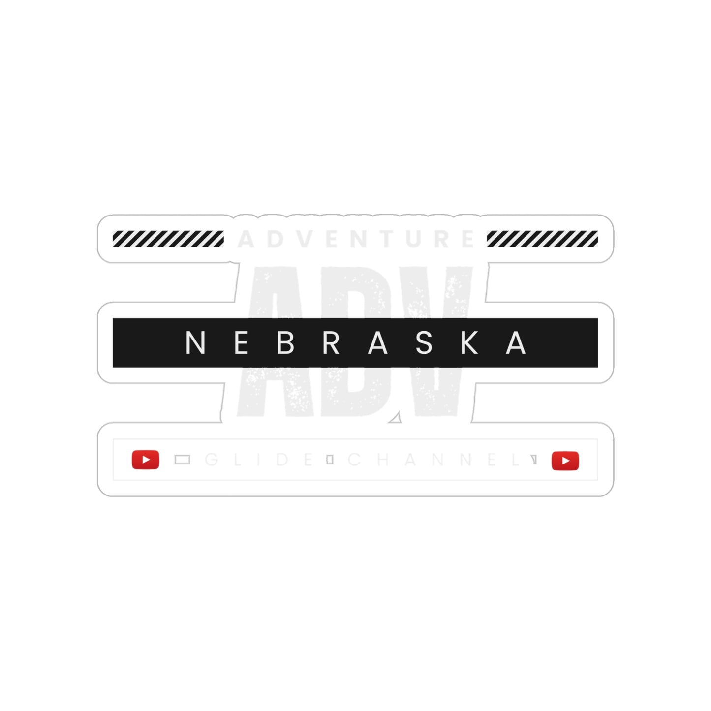 ADV NEBRASKA STICKER