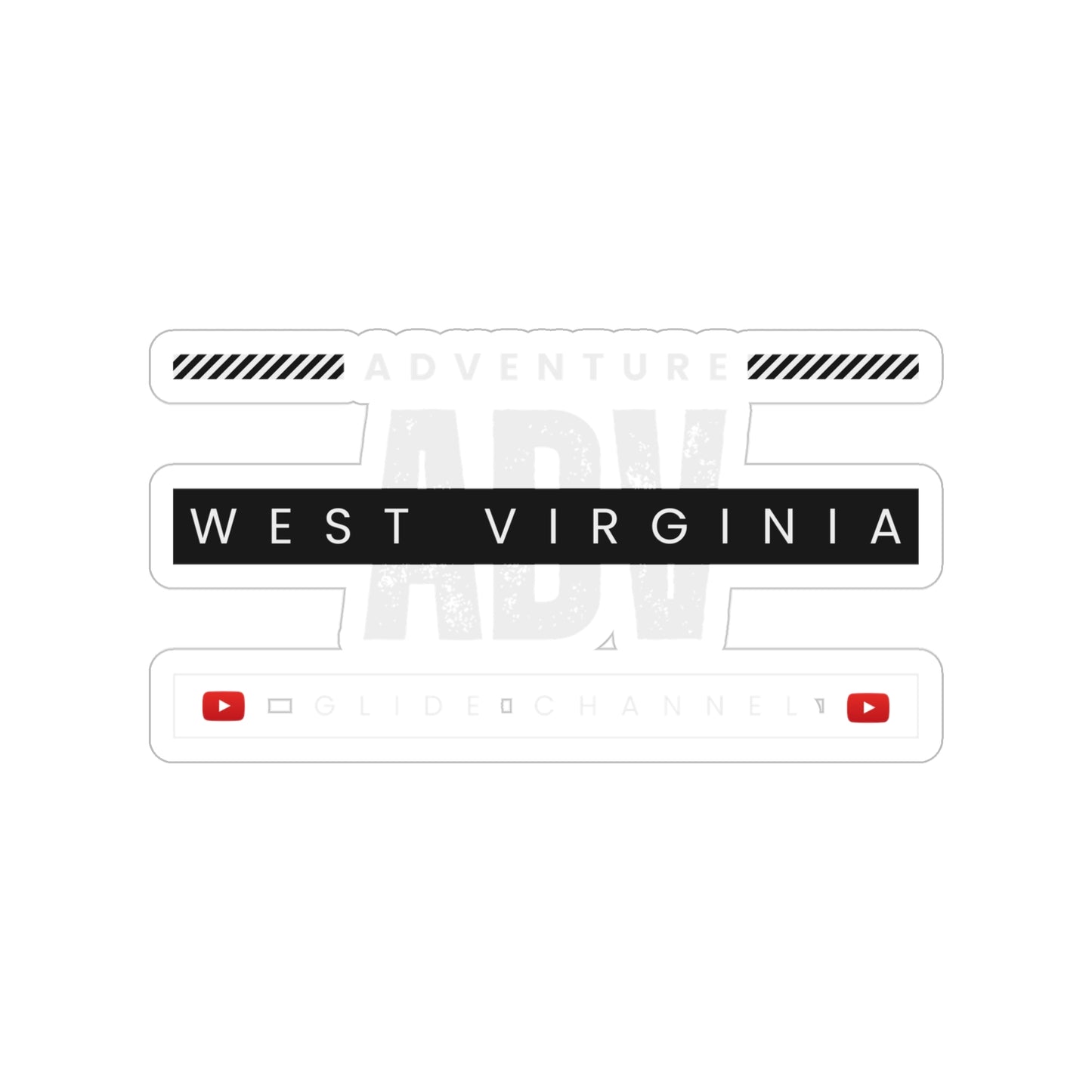 ADV WEST VIRGINIA STICKER