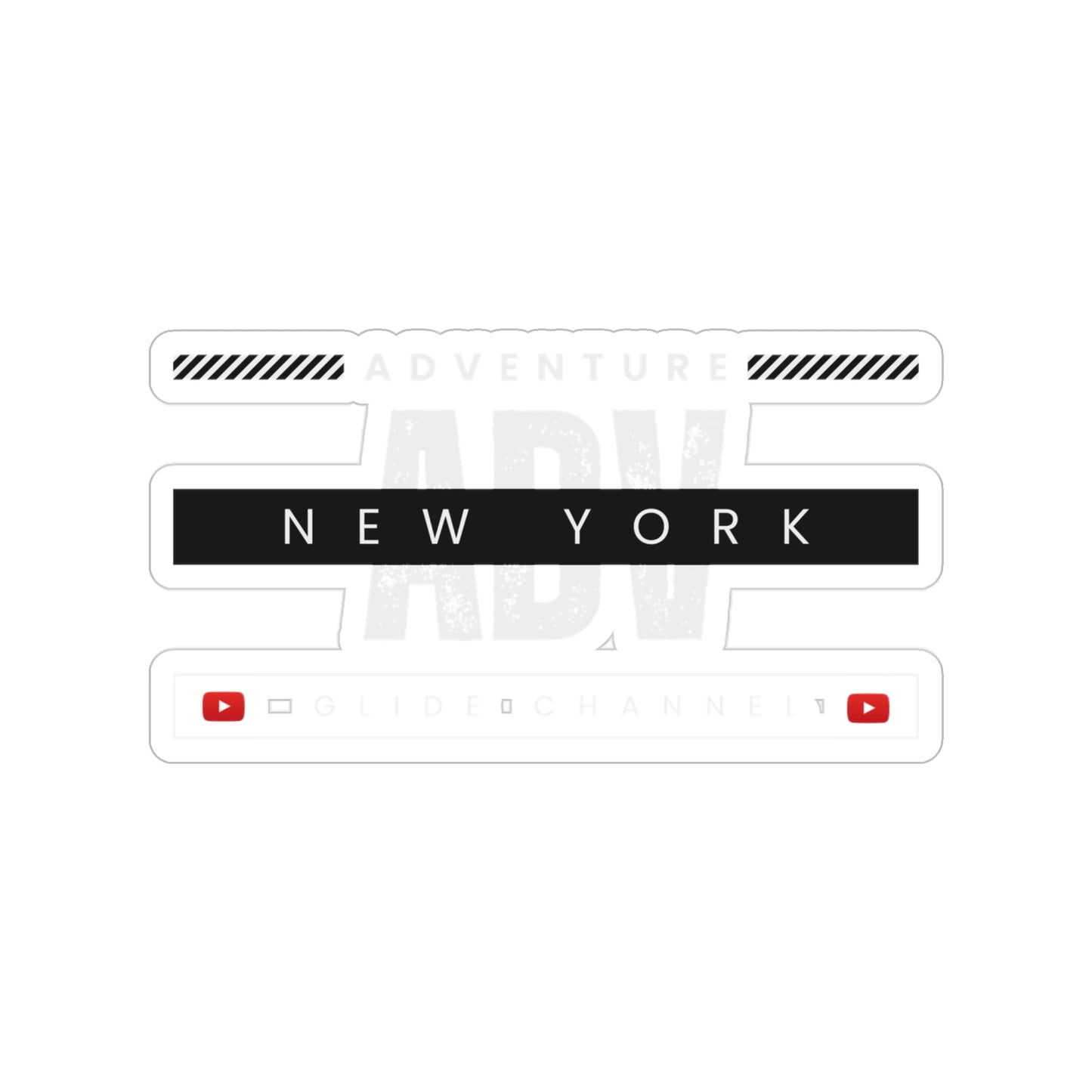 ADV NEW YORK STICKER