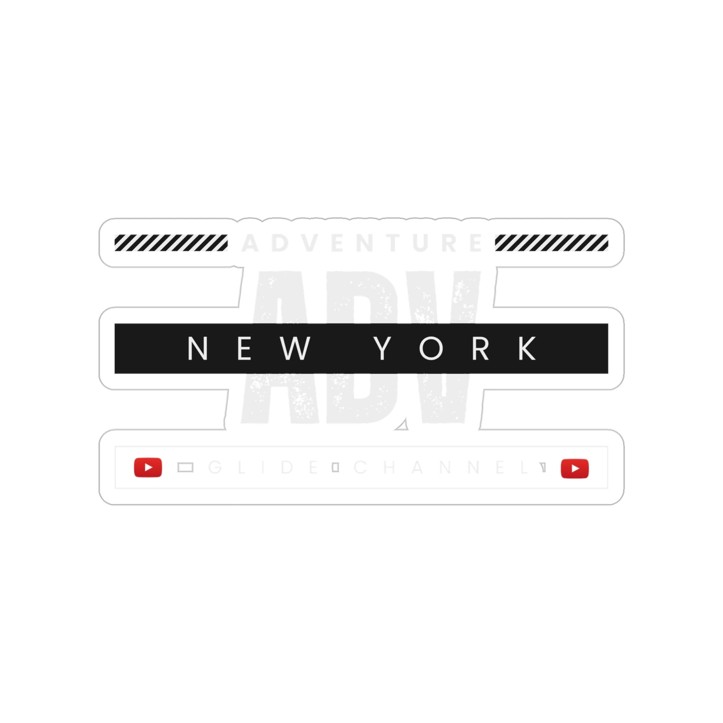 ADV NEW YORK STICKER