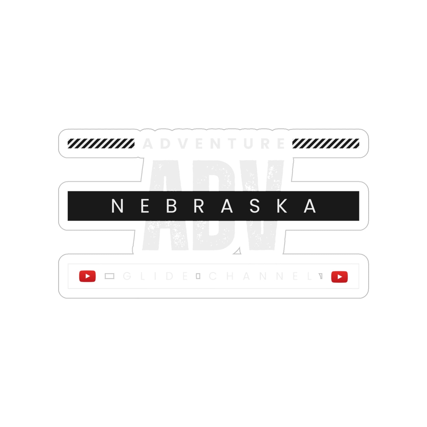 ADV NEBRASKA STICKER