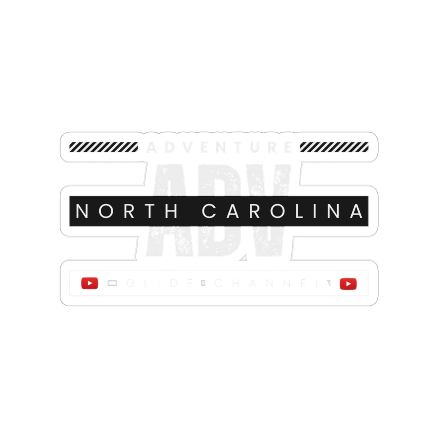 ADV NORTH CAROLINA STICKER